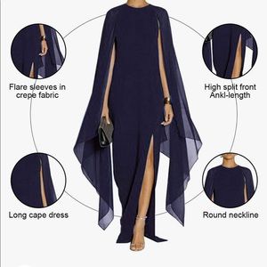 Koh koh navy evening/formal dress. XXL
